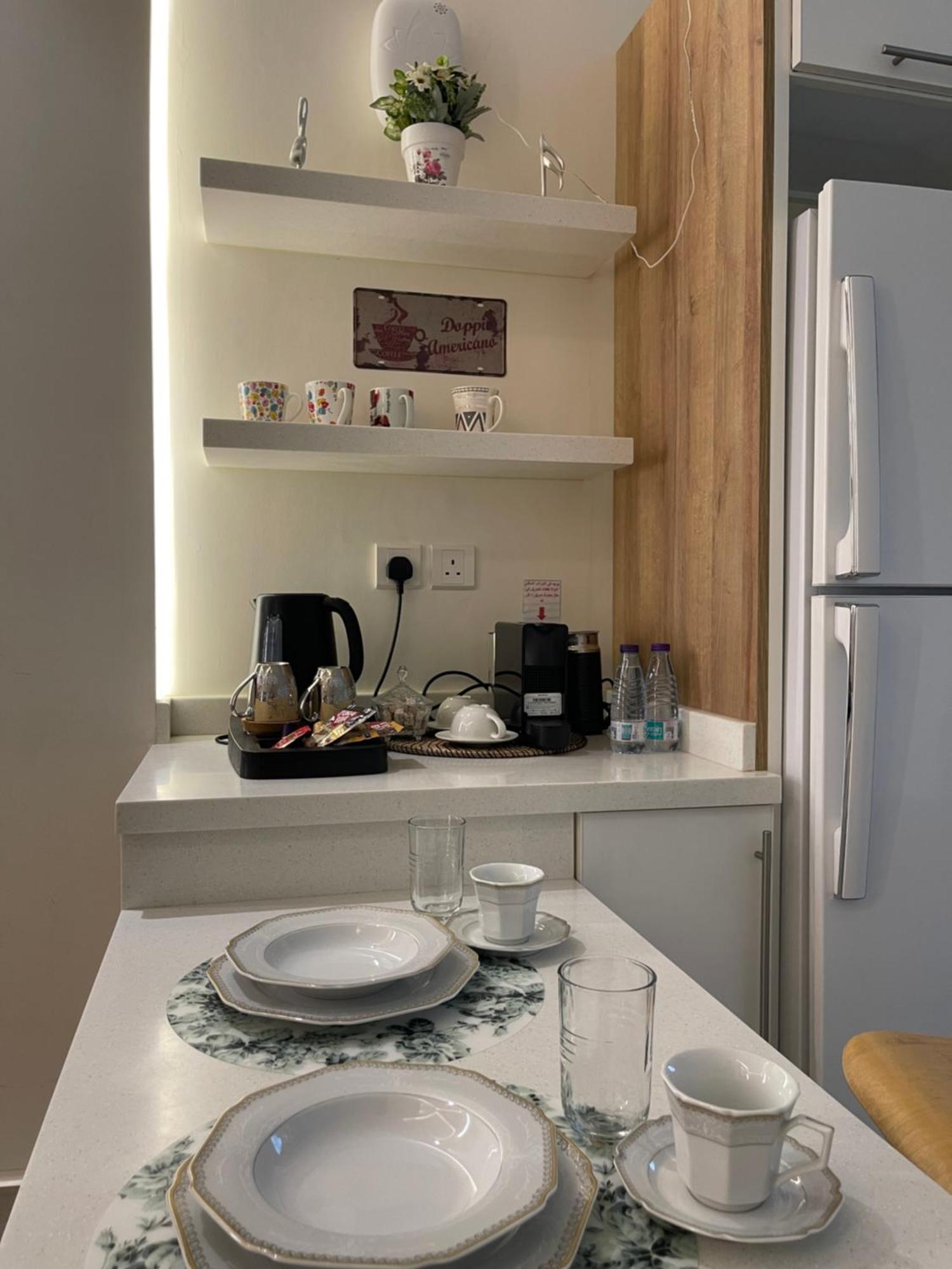 شقق خاصه بطابع حديث وفندقي - تسجيل ذاتي Private Apartments With Modern Vibes - Self Checkin Riyadh Eksteriør billede