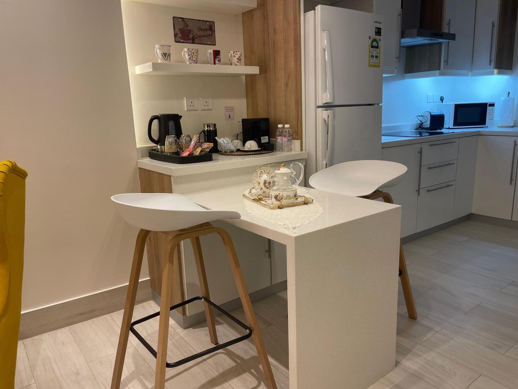 شقق خاصه بطابع حديث وفندقي - تسجيل ذاتي Private Apartments With Modern Vibes - Self Checkin Riyadh Eksteriør billede